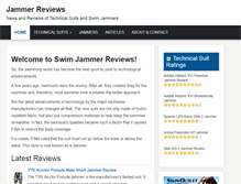 Tablet Screenshot of jammerreviews.com